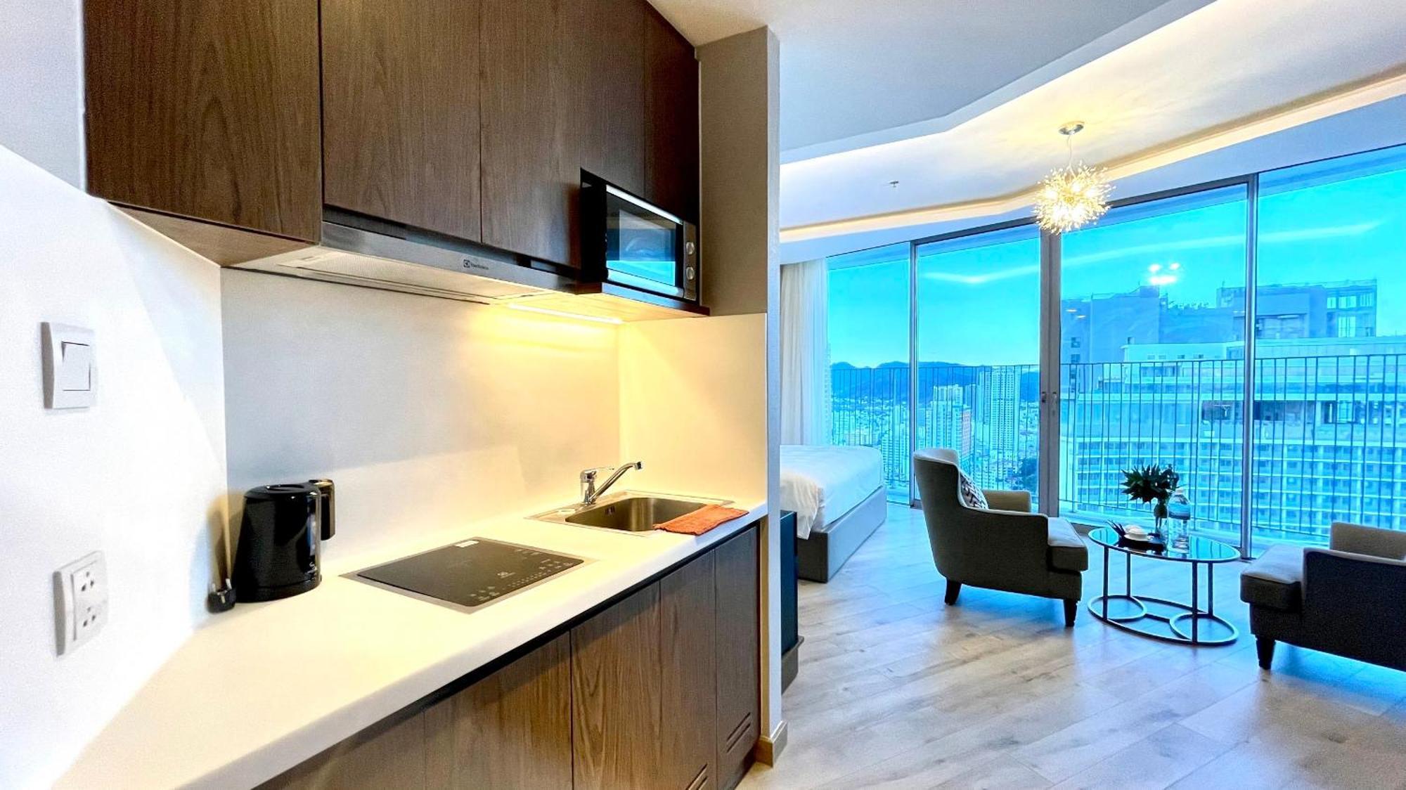 Panorama Ocean View Luxury Apartment На Транг Екстериор снимка